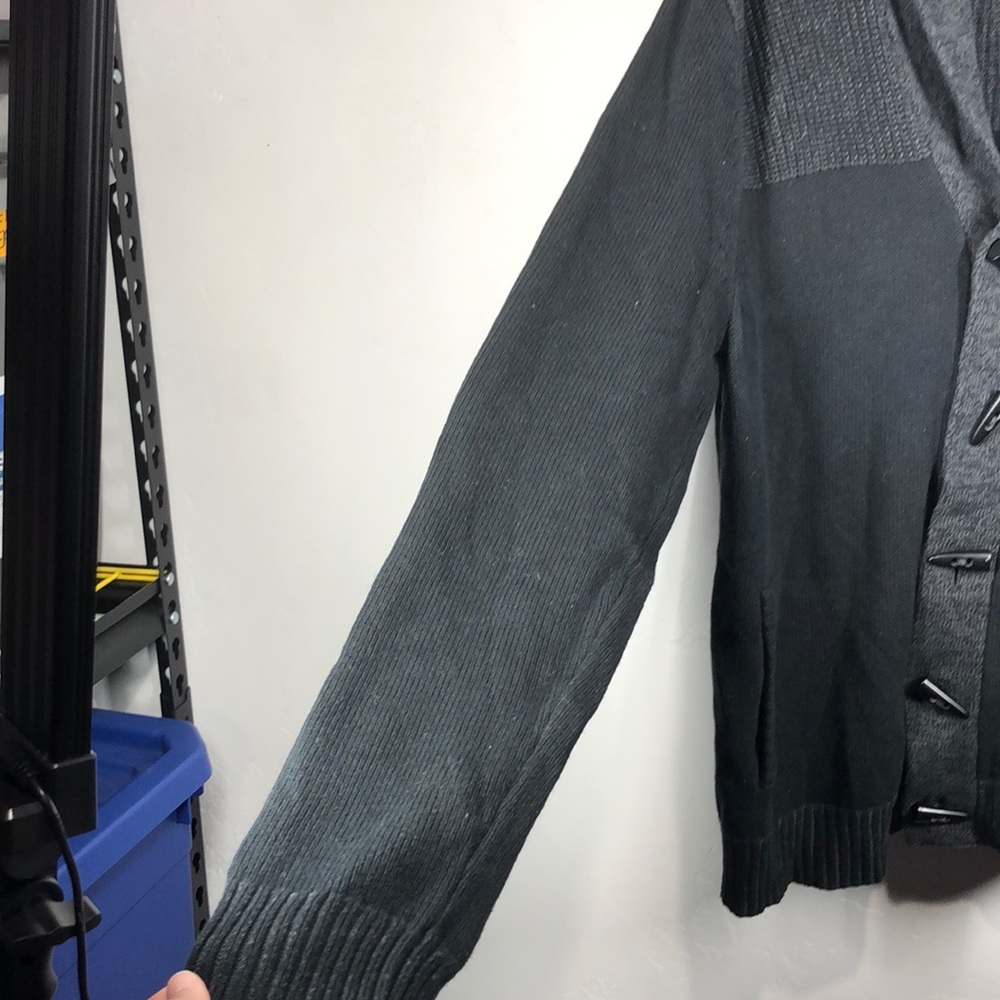Express black and gray cardigan size large - Picture 5 of 10